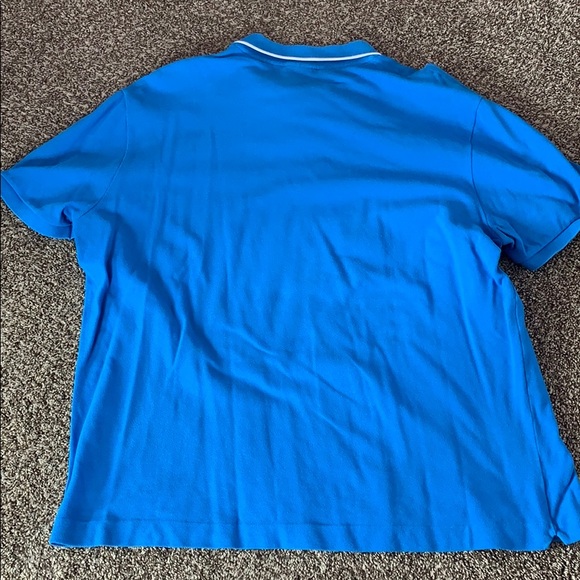Men’s blue Lacoste Polo shirt - Picture 4 of 5